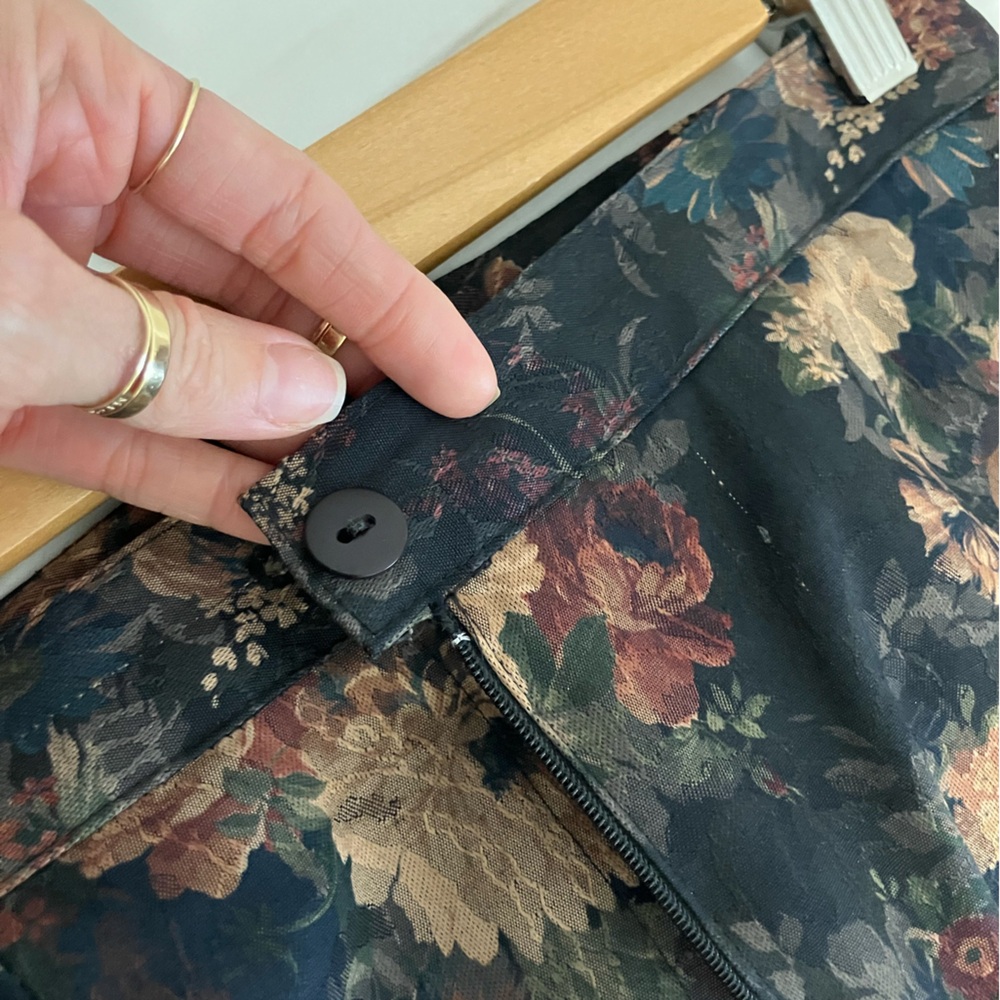 Vintage Floral Skirt